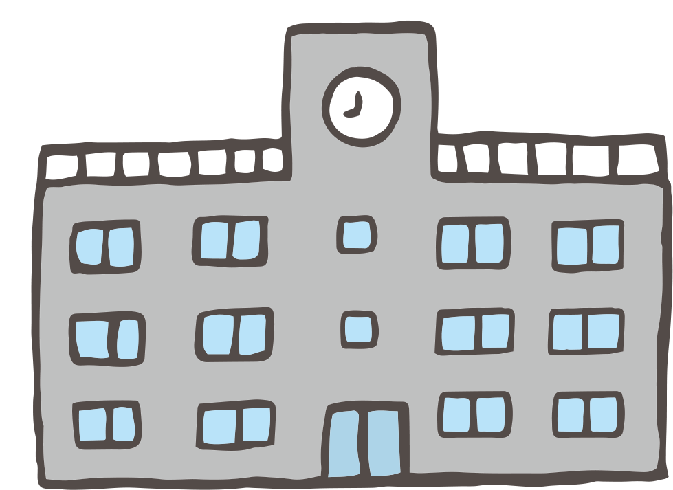 学校のイラスト